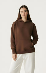 The Essential Brown Oversized Hoodie for Female