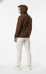 The Essential Brown Oversized Hoodie for Male