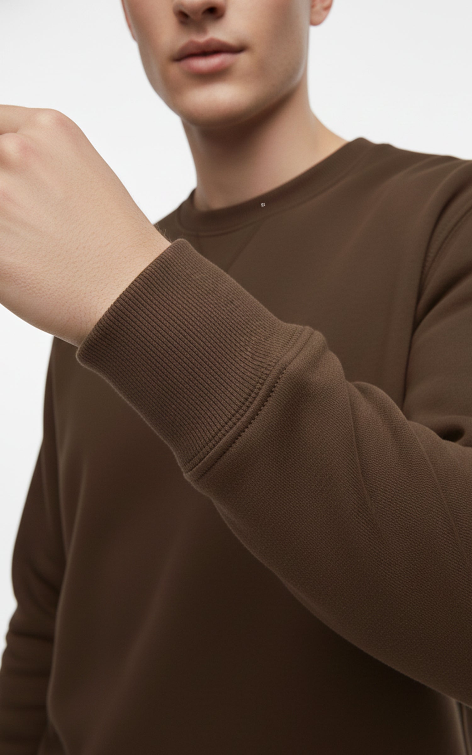 The DROP-OUT Signature Oversized Black Crewneck Sweatshirt