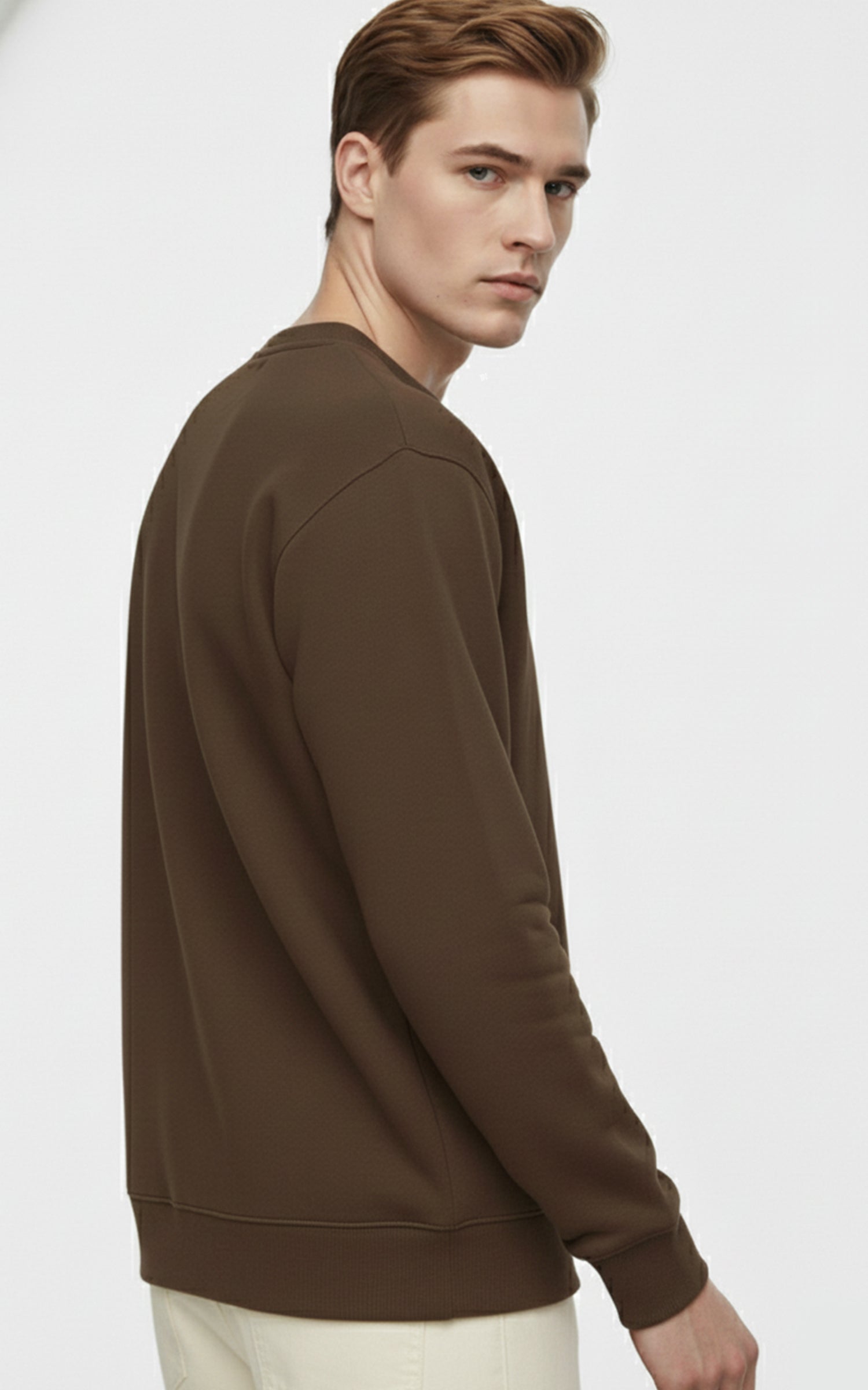 The DROP-OUT Signature Oversized Black Crewneck Sweatshirt