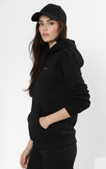 The Essential Hoodie - Onyx Black for Female
