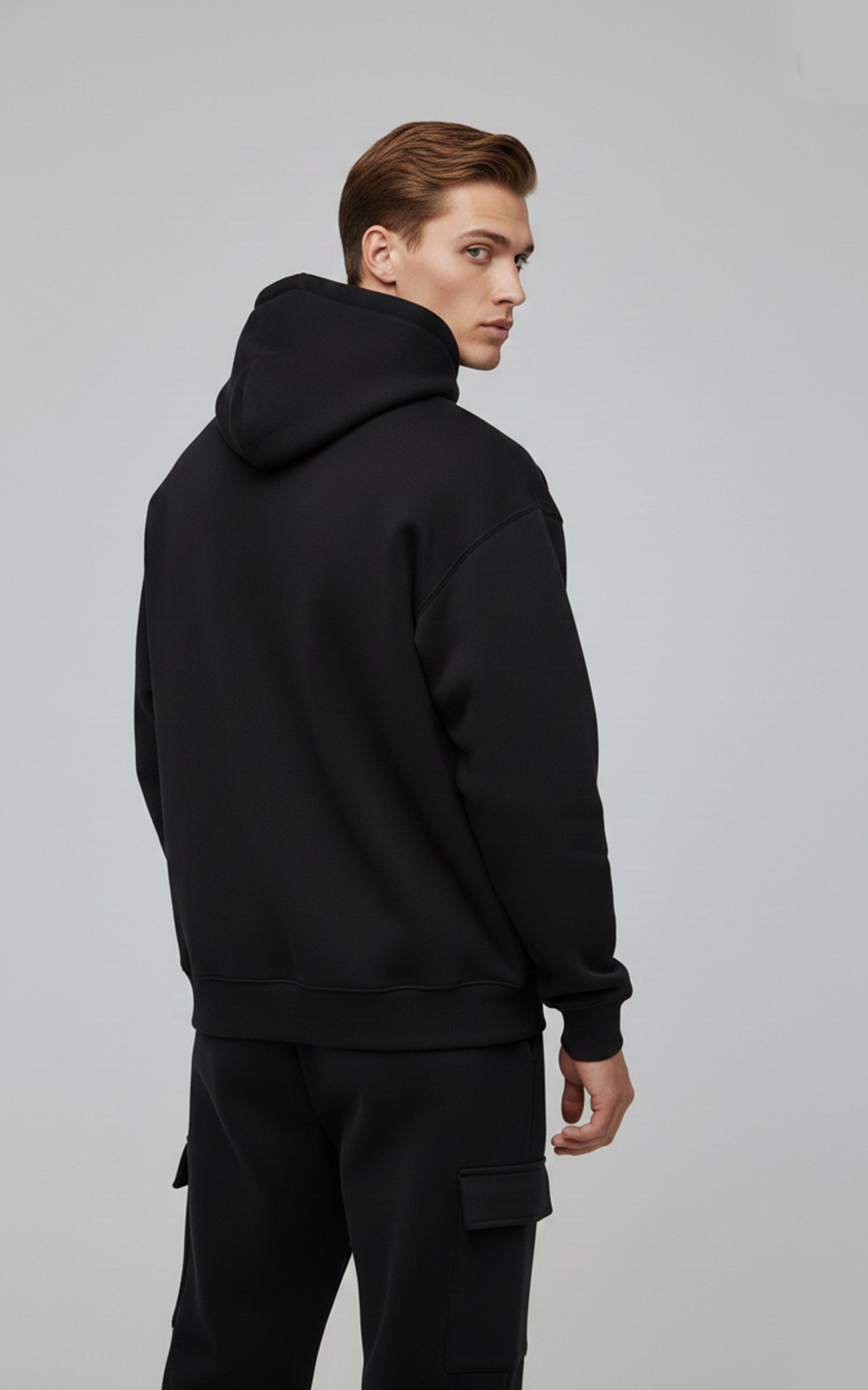 The Essential Hoodie - Onyx Black for Male