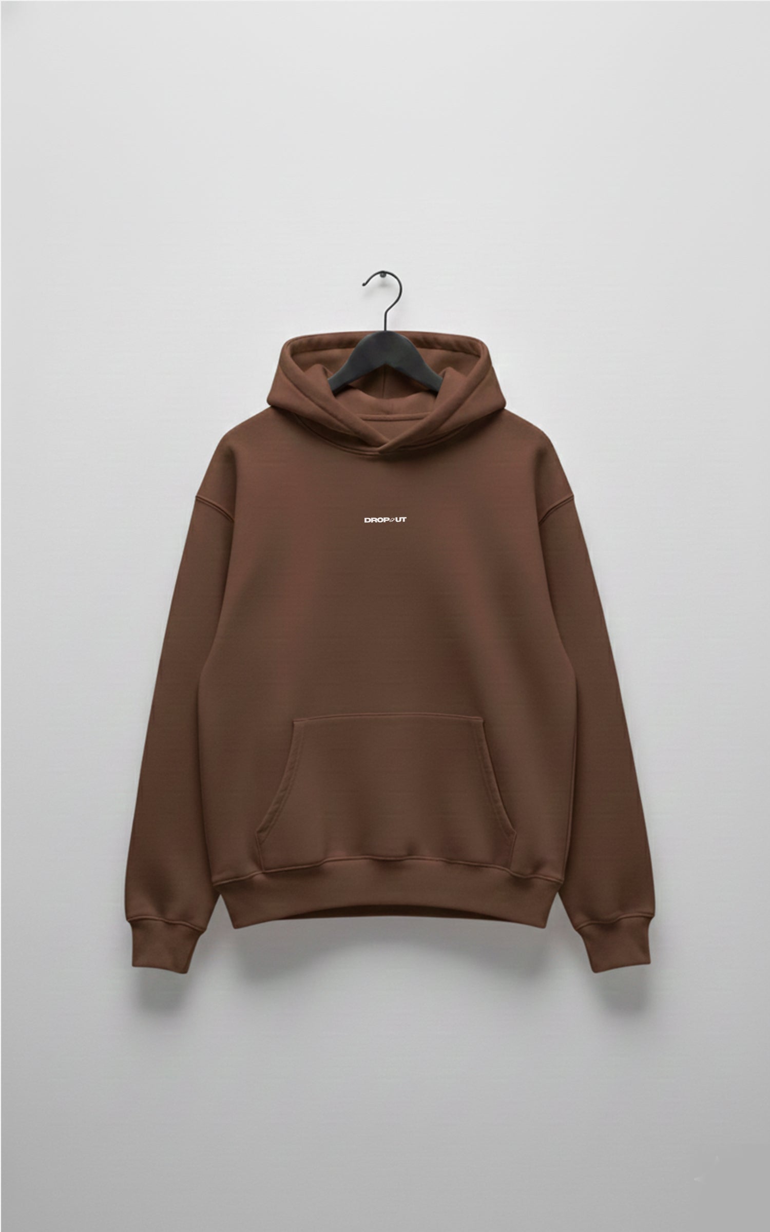 The Essential Brown Oversized Hoodie for Male