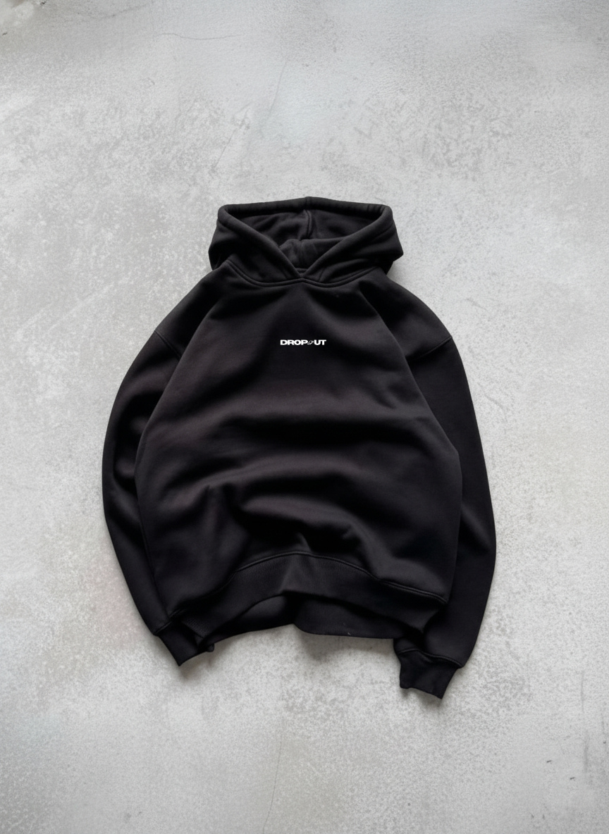 The Essential Hoodie - Onyx Black for Male